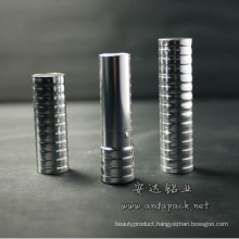 Silver Lipstick Tube Cosmetic Packaging Tube